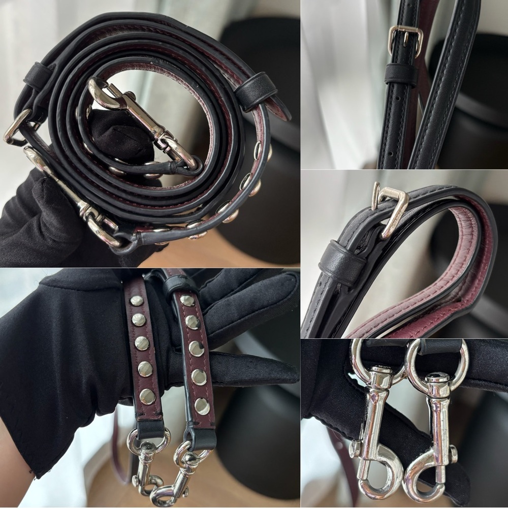 COACH Page Crossbody Bag With All Over Western Rivets - Picture 15 of 16
